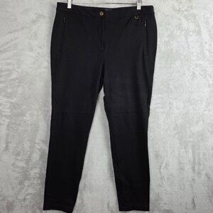Talbots Black Skinny Ankle Pants Trousers Size